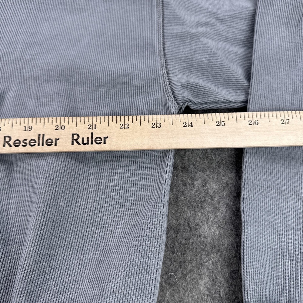 Gymshark Hoodie Mens XS Gray Oversized Ribbed Kangaroo Pocket Pullover A1B5N - Picture 9 of 11